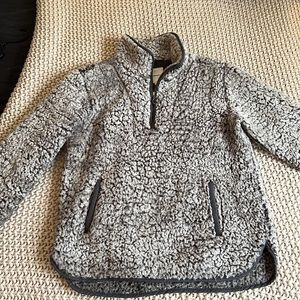 Thread and Supply half zip fleece pullover